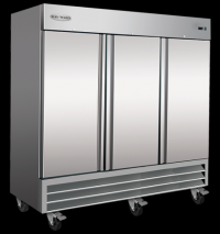 Serv-Ware Three Door Reach-In Freezer RF3-HC