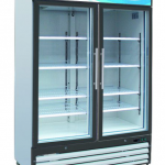 Serv-Ware Glass Double Door Reach-In Freezer GF48-HC 49 cu. ft.