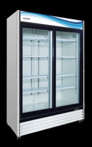 Serv-Ware Sliding Glass Door Reach-In Refrigerator GR48S-HC