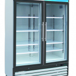 Serv-Ware Glass Double Door Reach-In Refrigerator GR48-HC 23 cu. ft.