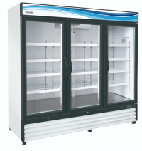 Serv-Ware Glass Triple Door Reach-In Freezer GF72-HC 72 cu. ft.