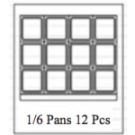 Serv-Ware 1 Door Mega Top, 12 Pan, Prep Unit SP29-12M-HC 7 cu. ft. - Image 3