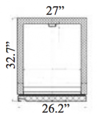 Serv-Ware One Door Reach-In Freezer RF1-HC - Image 3