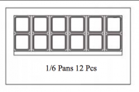 Serv-Ware 2 Door, 12 Pan Sandwich Prep Unit SP48-12-HC 12 cu. ft. - Image 4