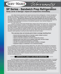 Serv-Ware Two Door Sandwich/Salad Prep Table SP60-16-HC 15.5 cu. ft. - Image 8