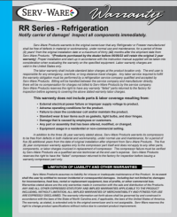 Serv-Ware One Door Reach-In Refrigerator RR1-HC - Image 7