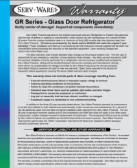 Serv-Ware Glass Triple Sliding Door Reach-In Refrigerator GR72S-HC 72 cu. ft. - Image 4