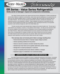 Serv-Ware Value Series Refrigerator ER25-HC 25 cu. ft. - Image 7