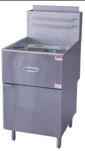 Serv-Ware Gas Fryer SGF-70N 5 Tube Natural Gas