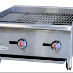 Serv-Ware 2 Burner Radiant Charbroiler SCBS-24