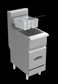 Serv-Ware Gas Fryer SS-SGF-50L 4 Tube LP