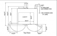Serv-Ware Convection Oven SGCO-1 Single Deck - Image 2