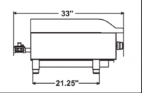 Serv-Ware 2 Burner Radiant Charbroiler SCBS-24 - Image 3