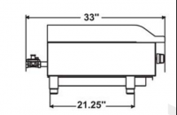 Serv-Ware 4 Burner Radiant Charbroiler SCBS-48 - Image 4