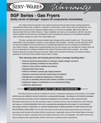 Serv-Ware Gas Fryer SS-SGF-50L 4 Tube LP - Image 7