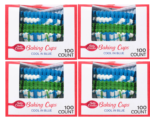 Betty Crocker Blue 100-Count Cupcake Liners Cool- (4 PACK) - Image 2