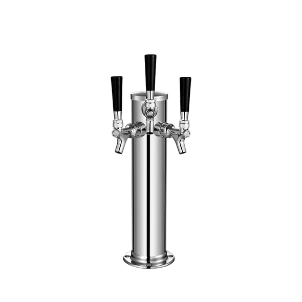 BEER TOWER TALOS 3" COLUMN 3 FAUCETS AIR BEER TOWER 1042305 NSF - Image 1