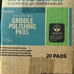 monogram griddle polishing pads