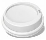 Pactiv White Dome Lid (1,000/Case)