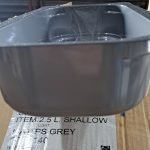 Ice-Cream/Gelato pan liner 2.5 L. Gray (140/case)NEW