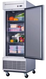Chef AAA -T28R, Commercial 27" Reach-In Refrigerator Solid 1 Door 17.7 cu.ft. - Image 2