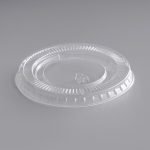 4 Ounces, Disposable Plastic Portion Cup Lids (Case of 2500)