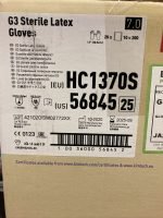 ITEM: KimTech 56845 HC1370S G3 Sterile Latex Gloves Size 7.0 -10 PAIR (20 PIECES/GLOVES)