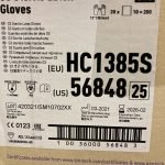 KimTech 56848 HC1385S G3 Sterile Latex Gloves Size 8.5 -10 PAIRS (20 PIECES/GLOVES)
