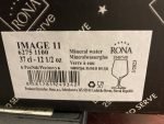 Rona 2serve IMAGE 11 Mineral water glass 37cl-12 1/2 oz 6 PIECES GLASS - Image 4