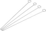Good Cook Flat Metal Skewer, Chrome Plated, 1 Pack of 4 count - Image 2