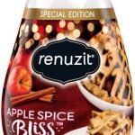 Renuzit Seasonal Gel Air Freshener, Apple Spice Bliss, 12 Count Total Air Fresheners