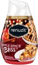 Renuzit Seasonal Gel Air Freshener, Apple Spice Bliss, 12 Count Total Air Fresheners
