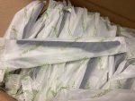 Sabert CPLA 100% Compostable Wrapped Black Knife  1000 pcs/cs- NEW