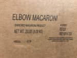 PATRIA Elbow Macaroni 20 LBS (9.09 KG) 70753-2 bags of 10 pounds - Image 2