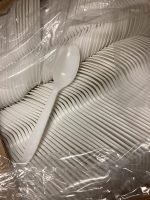 Plastic Spoons White Medium 2000 Count, for Home, Restaurant, or Office Use, Disposable Spoons for Parties and Catering, White Plastic Silverware Great Deal - Image 2