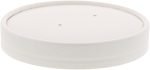 Royal 12 Ounce White Paper Food Container and Lid Combo, Package of 250 - Image 3