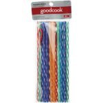 Goodcook 9 In. Plastic Straw with Cleaning Brush (24-Count) 24998
