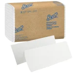 Scott Multifold Paper Towels -01804, with Absorbency Pockets™, 9.2" x 9.4" sheets, White (250 Sheets/Pack, 16 Packs/Case, 4,000 Sheets/Case)