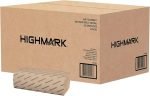 Highmark 100% Recycled Multifold Paper Towels, 9 1/4" x 9 1/4", Natural, 250 Towels Per Sleeve, Case Of 16 Sleeves - Image 2