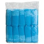 Safety Zone PolyLite Shoe Covers, Non-Skid Tread, 16-Inch, 100 Bag, 3 Bags/Case Blue -M2105B-N/S-16 - Image 3