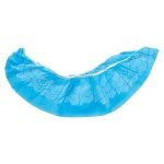 Safety Zone PolyLite Shoe Covers, Non-Skid Tread, 16-Inch, 100 Bag, 3 Bags/Case Blue -M2105B-N/S-16 - Image 2