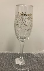 Asst New Year Champagne Glass -6 Pieces - Image 2