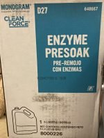 Monogram Clean Force Enzyme Presoak 5 Liter 1.32 Gallon- 648667 EZ D27 - Image 3