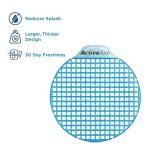 ActiveAire Low-Splash Deodorizer Urinal Screen by GP PRO (Georgia-Pacific), Coastal Breeze, 48260, 12 Screens Per Case - Image 2