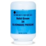 Sunburst SOLID GREEN 34 Silverware Presoak 5.5 lbs