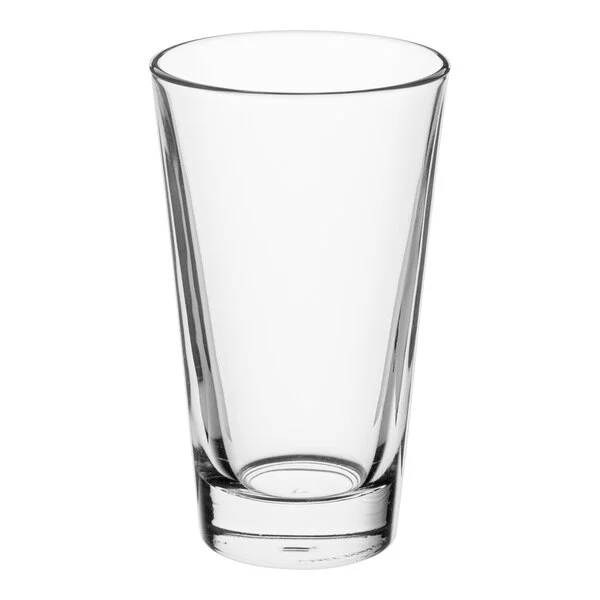 2924899 Libbey Restaurant Basics 14 oz. Customizable Rim Tempered Mixing Glass , 24 Case- 15141 - Image 1