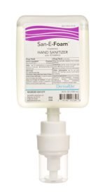 San-E-Foam hand sanitizer with vitamin E, 1000 mL- 6 Cartridges