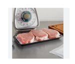 Black Foam Meat Tray Unpadded 10 3/4" x 5 3/4" x 1/2" - 400/Case -10SL - Image 2