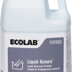Ecolab - 6101083 - Stainless Steel Utensil Cleaner Liquid Assure Liquid 1 gal. NonSterile Jug Unscented Ecolab 6101083