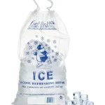 Pitt Plastics Ice Bag with Drawstring, 10 Pound -500 per case